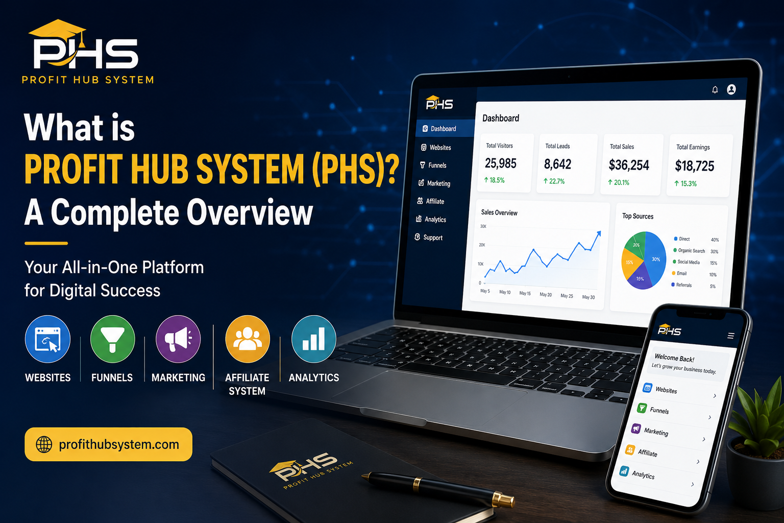 What Is Profit Hub System? – The All-in-One Platform for Digital Success
